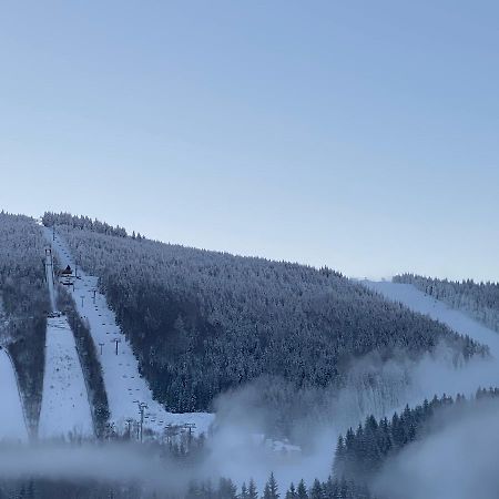 Luxusni Apartman U Sjezdovek S Garazi Harrachov Kültér fotó