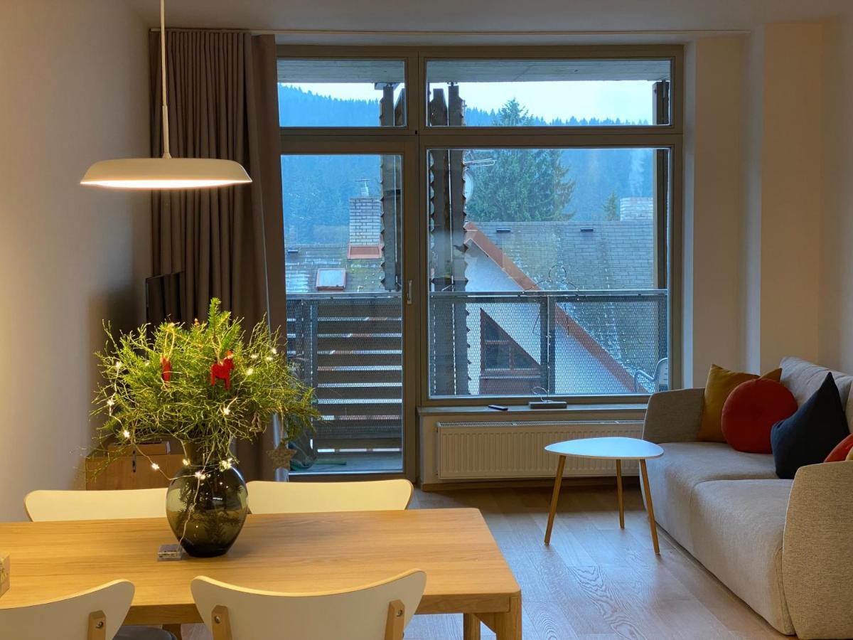Luxusni Apartman U Sjezdovek S Garazi Harrachov Kültér fotó
